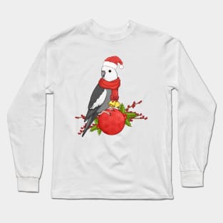 Xmas Cockatiel Long Sleeve T-Shirt